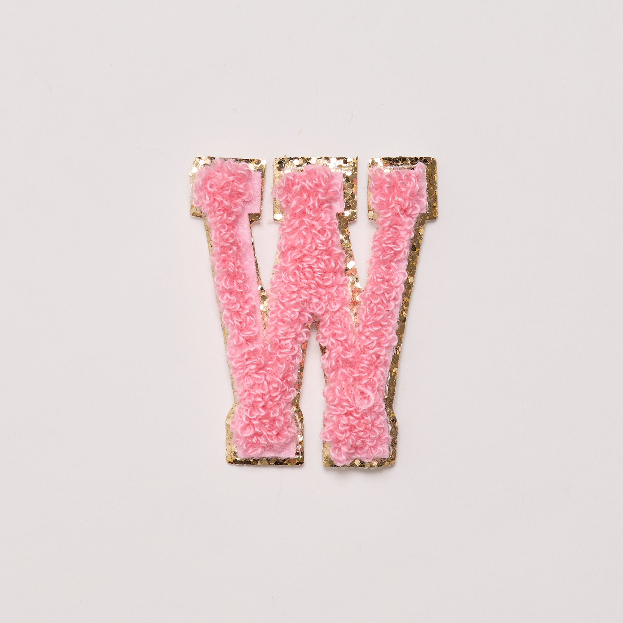 W - Letter Patch