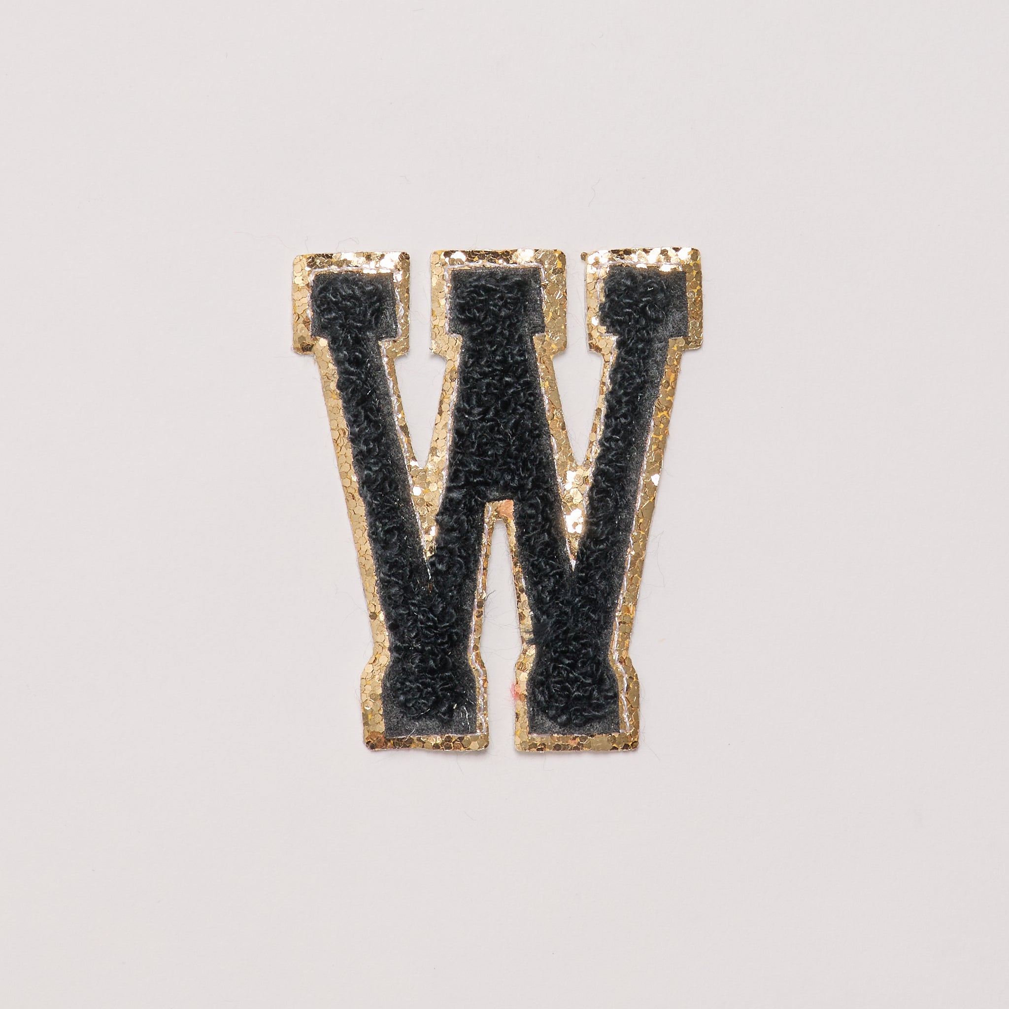 W - Letter Patch