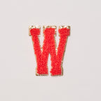 W - Letter Patch