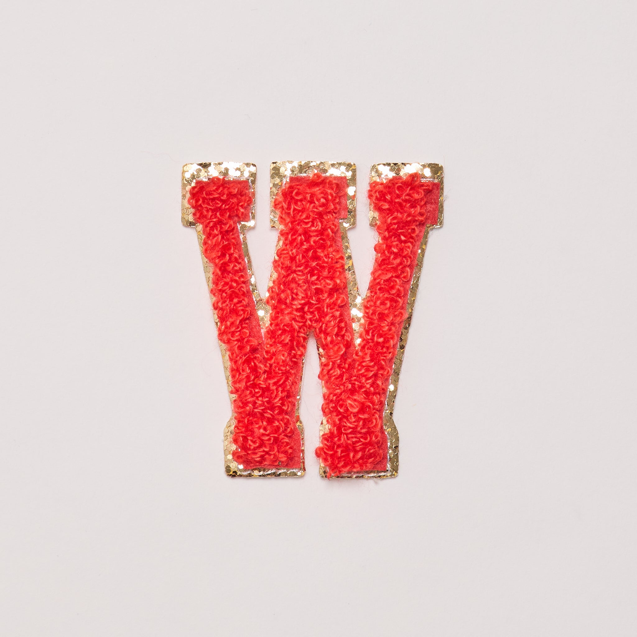 W - Letter Patch