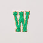 W - Letter Patch