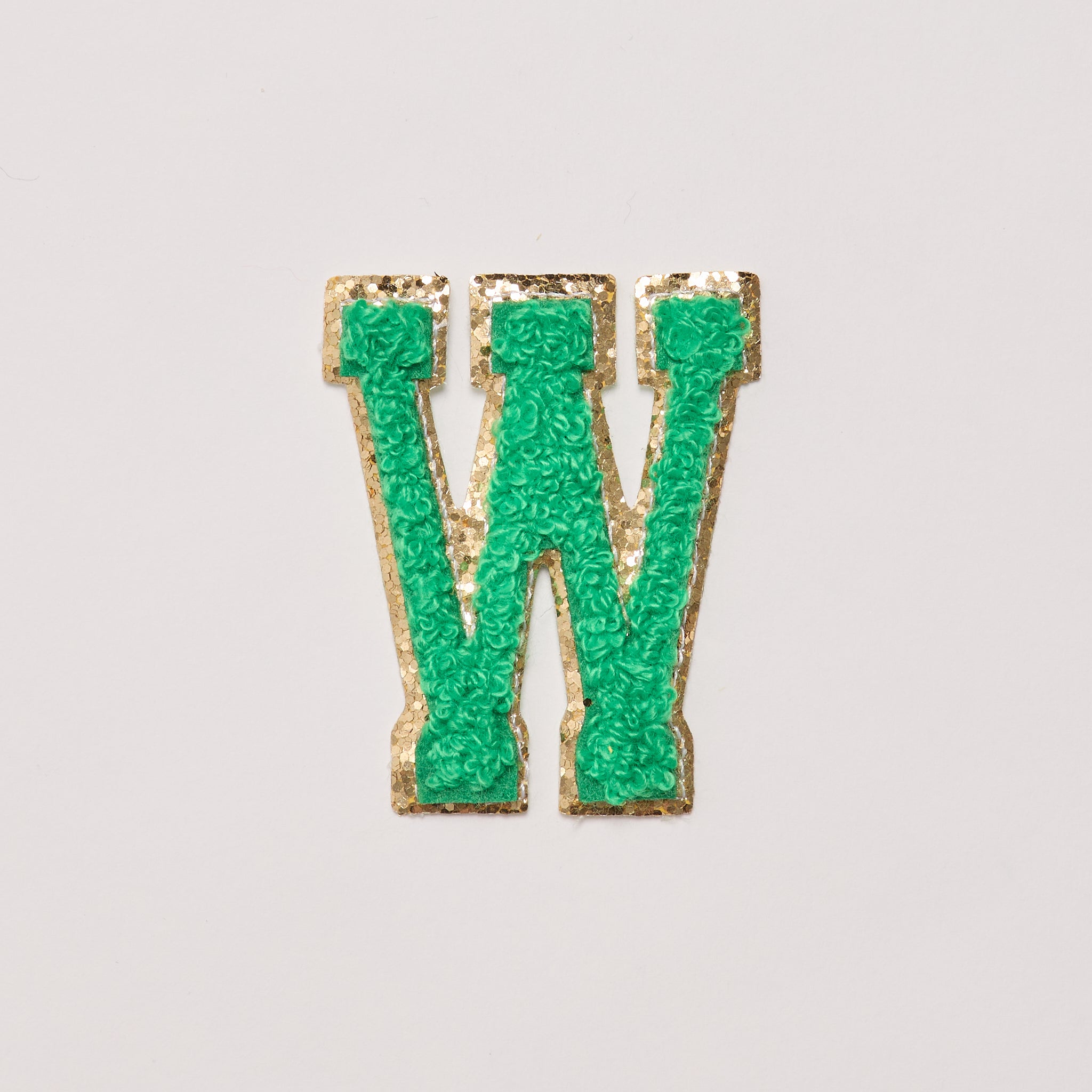 W - Letter Patch