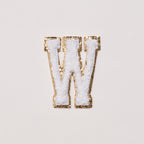 W - Letter Patch