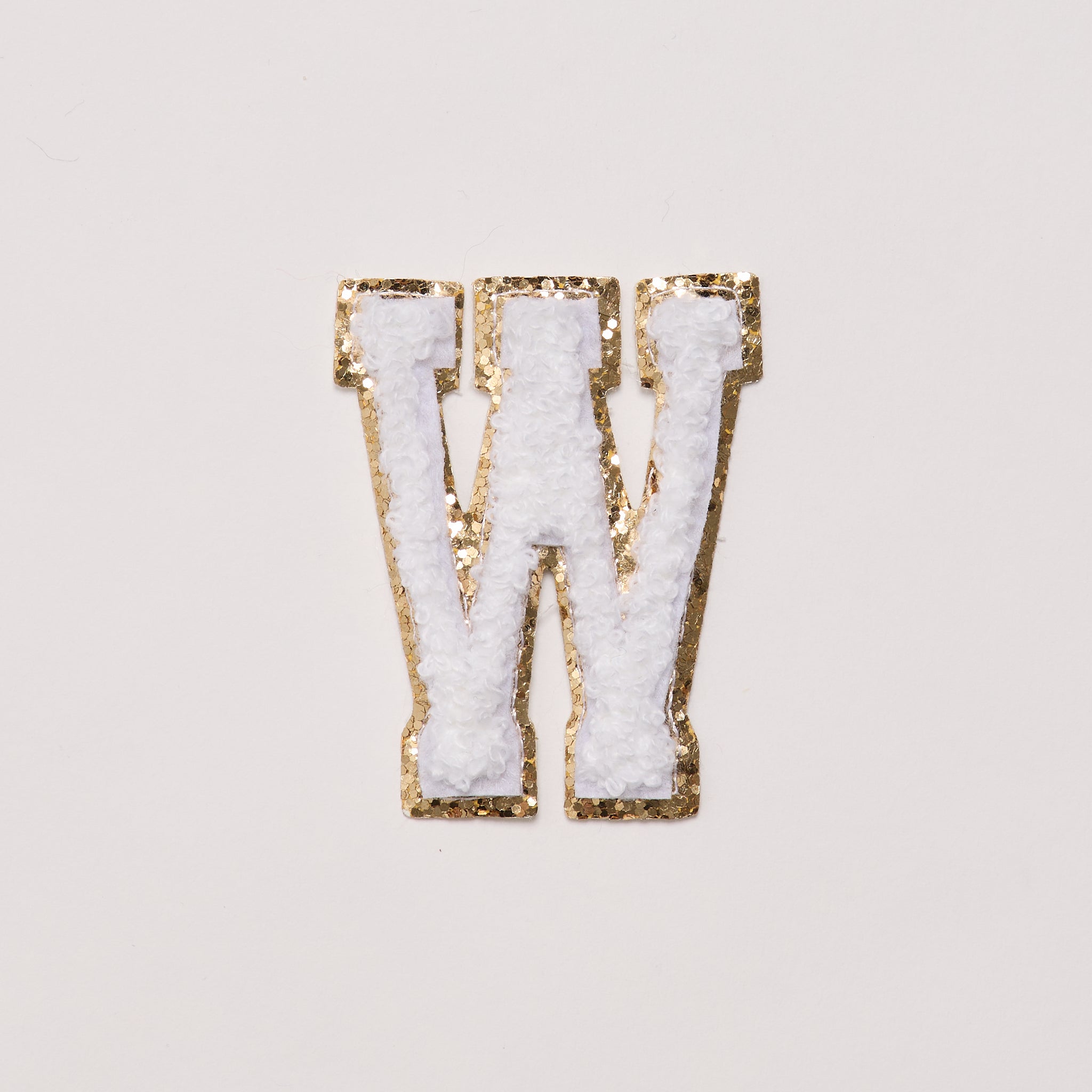 W - Letter Patch