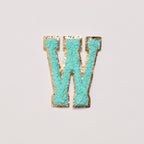 W - Letter Patch