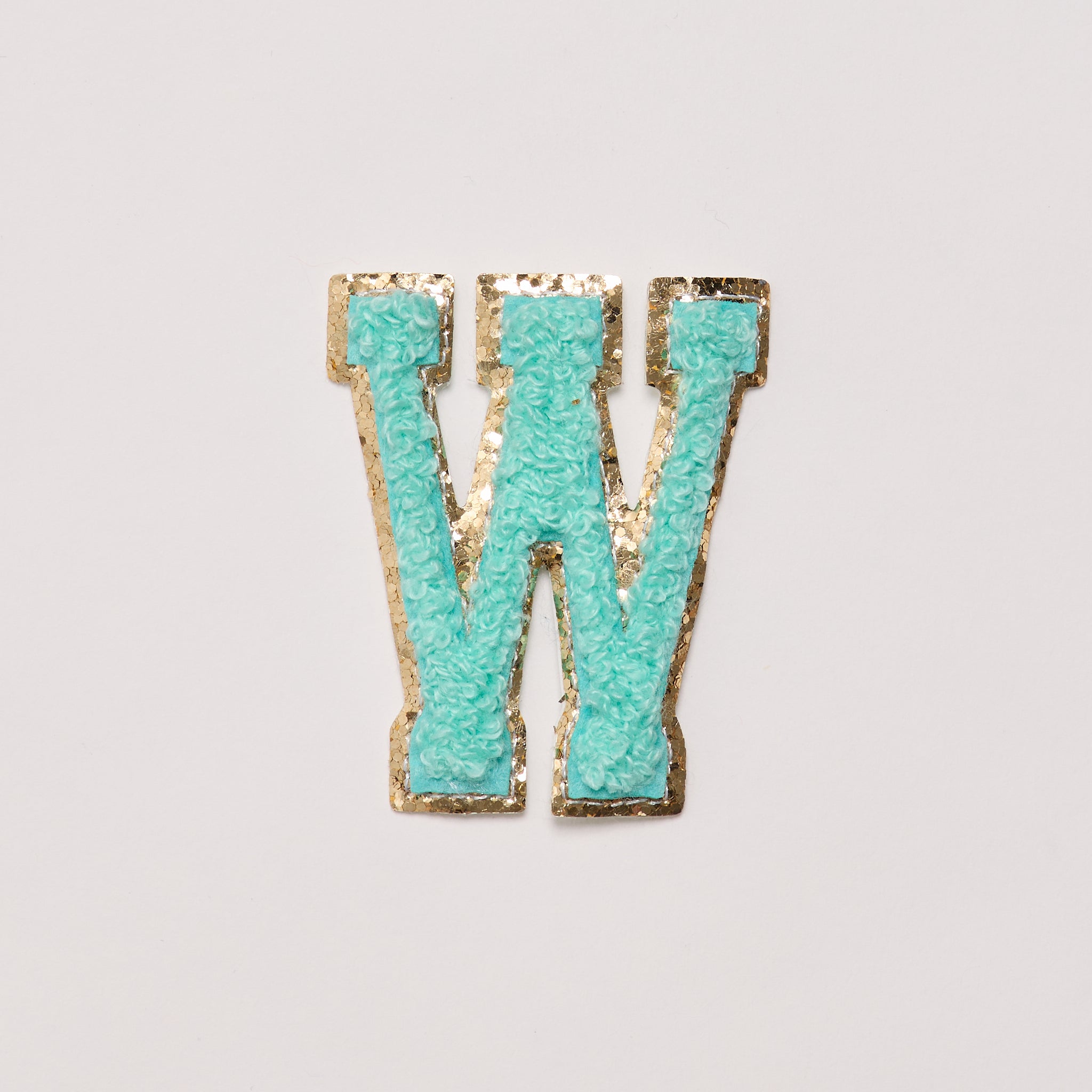 W - Letter Patch