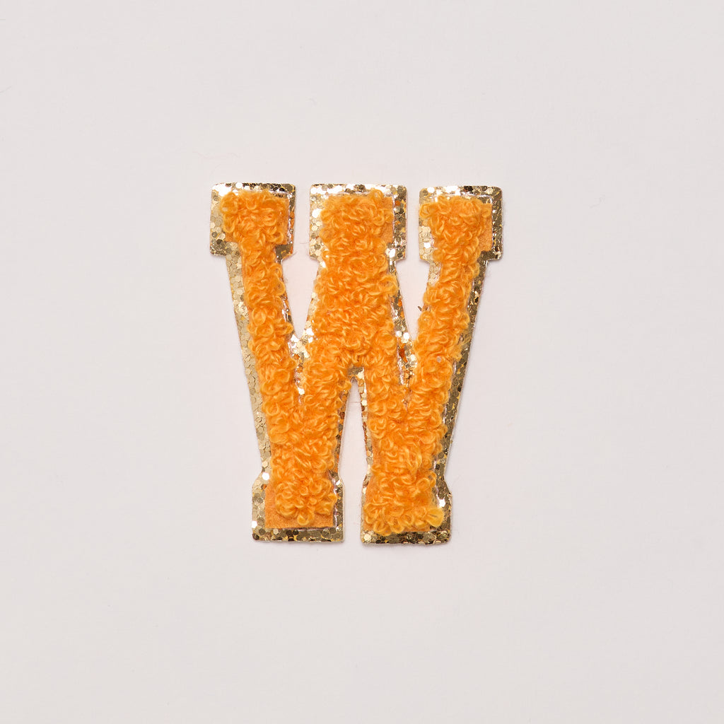 W - Letter Patch