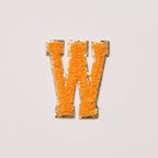 W - Letter Patch