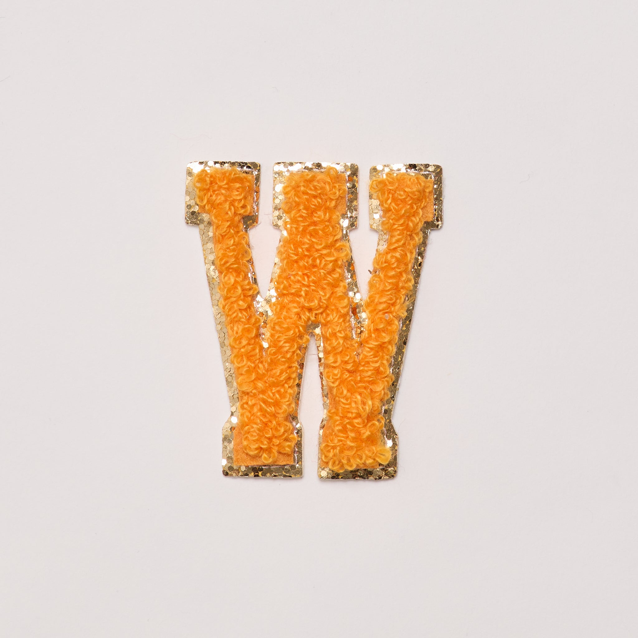 W - Letter Patch