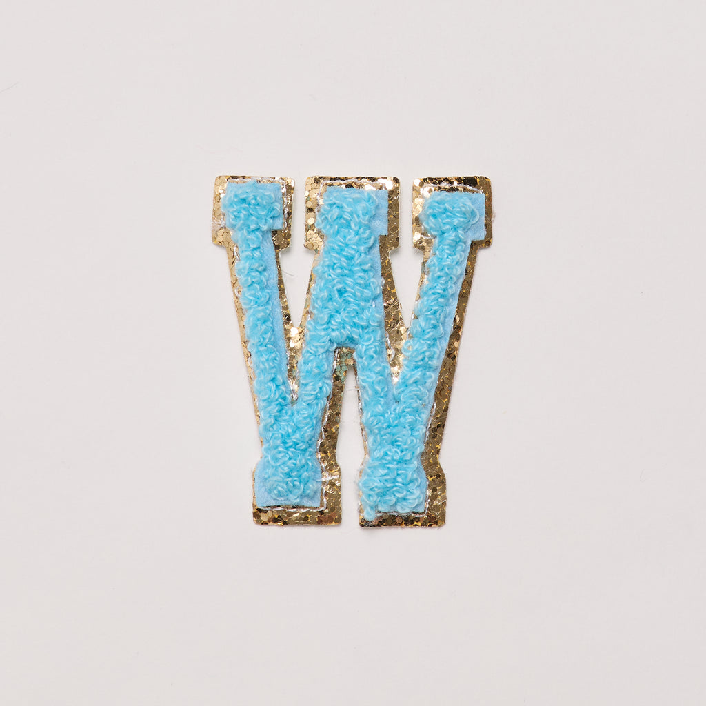W - Letter Patch