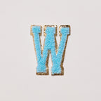 W - Letter Patch