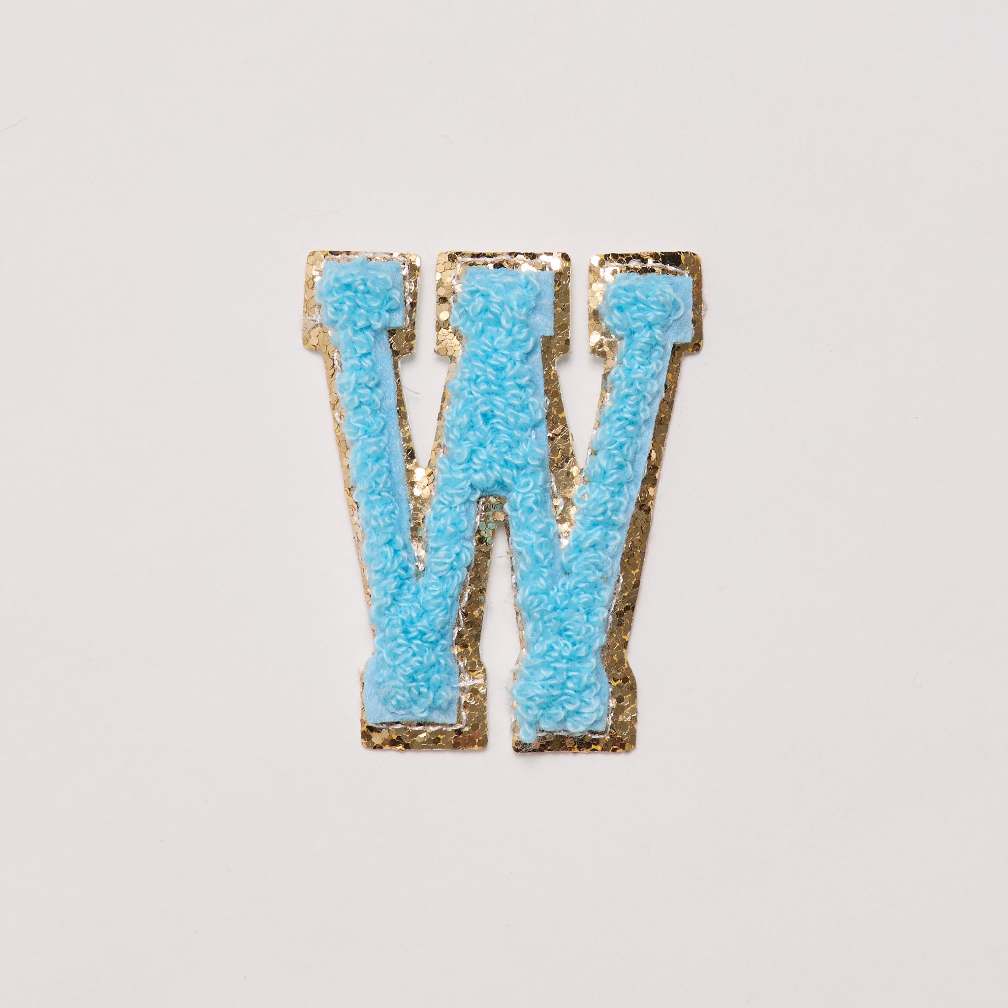 W - Letter Patch
