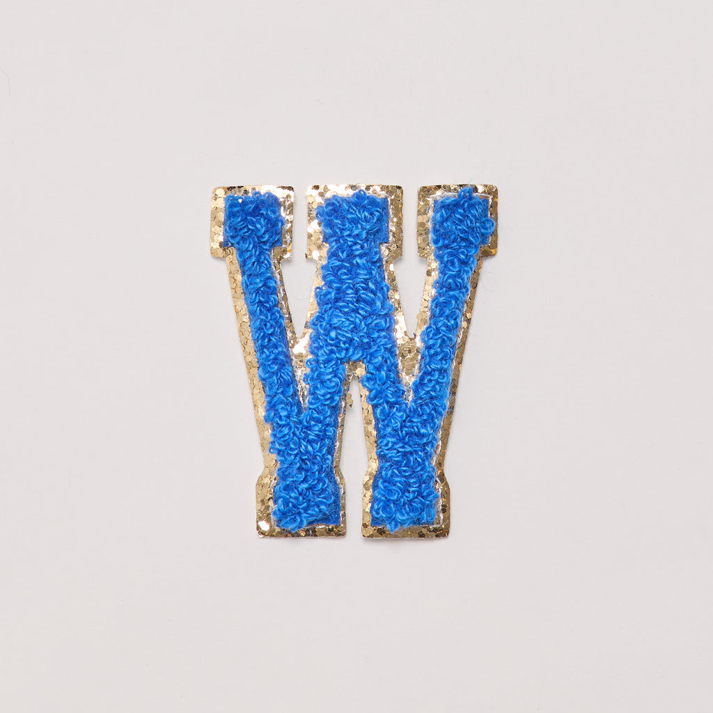 W - Letter Patch
