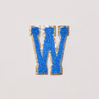 W - Letter Patch
