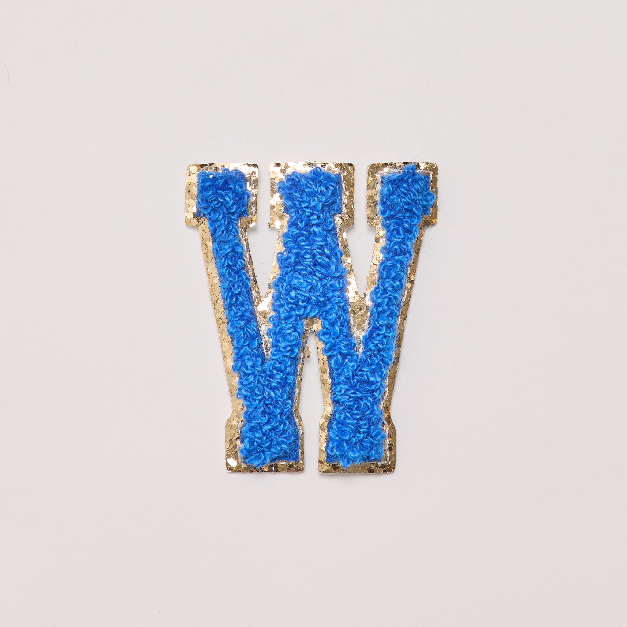 W - Letter Patch