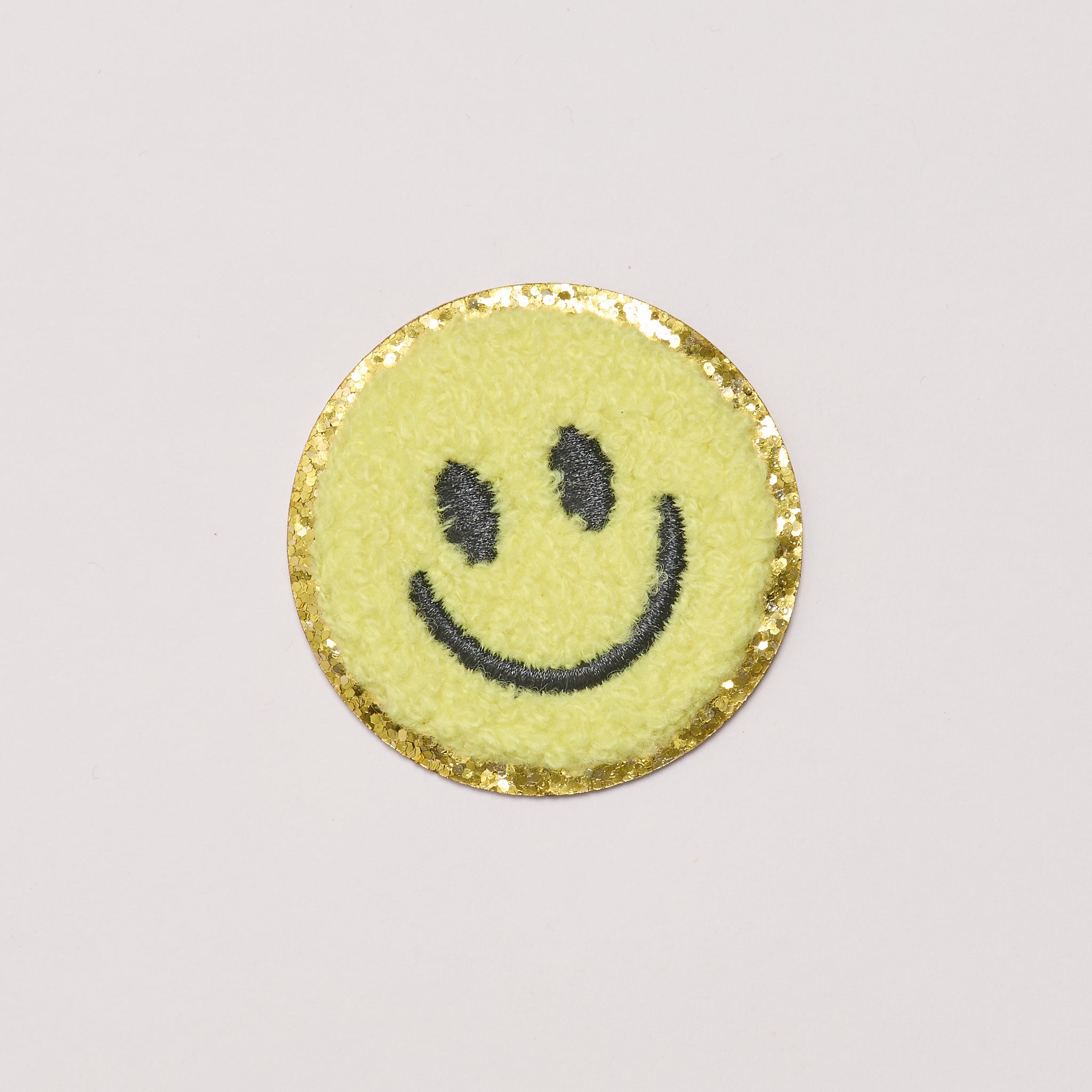 Smiley Face Icon Patch